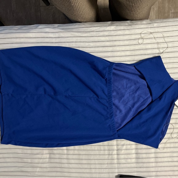 Fashion nova blue one shoulder dress - Picture 1 of 3